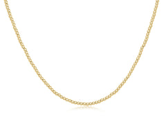 15" Choker Classic Gold 2mm Bead