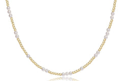 15" Choker Hope Unwritten - 3mm Pearl