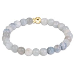 enewton Classic Gemstone 6mm Bracelet in Aquamarine (Aquamarine)