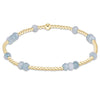 enewton Hope Unwritten Gemstone 4mm Bracelet in Aquamarine (Aquamarine)