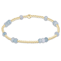 enewton Hope Unwritten Gemstone 4mm Bracelet in Aquamarine (Aquamarine)