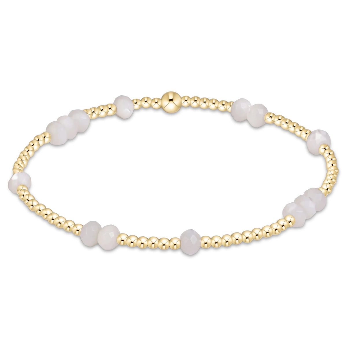 enewton Hope Unwritten Gemstone 4mm Bracelet in Mother Of Pearl (Mother Of Pearl)