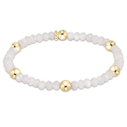 enewton Presence Gemstone 4mm Bracelet in Mother Of Pearl (Mother Of Pearl)