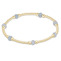 enewton Purpose Gemstone 4mm Bracelet in Aquamarine (Aquamarine)