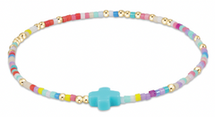 Hope Unwritten Signature Cross Bracelet