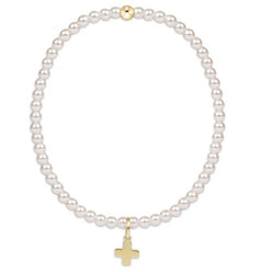 Classic Pearl 3mm Bead Bracelet