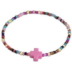 egirl Hope Unwritten Signature Cross Bracelet