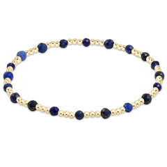 enewton Extends - Gemstone Gold Sincerity Pattern 3mm Bead Bracelet