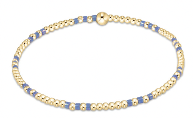 Hope Joy Pattern 2mm Bead Bracelet