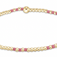 Hope Joy Pattern 2mm Bead Bracelet