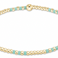 Hope Joy Pattern 2mm Bead Bracelet