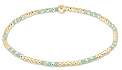 Hope Joy Pattern 2mm Bead Bracelet