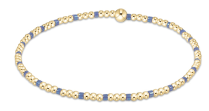 Hope Sincerity Pattern 2mm Bead Bracelet