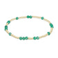 Hope Unwritten Gemstone Bracelet in Green Onyx.