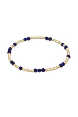 Hope Unwritten Gemstone Bracelet in Lapis.