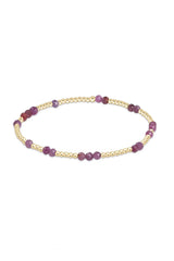 Hope Unwritten Gemstone Bracelet in Ruby.