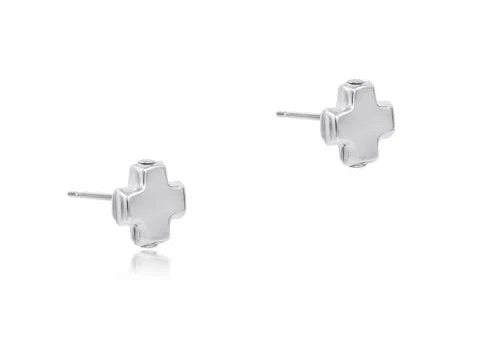 Signature Cross Sterling Stud - Sterling