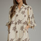 Fall Blooms Mini Dress