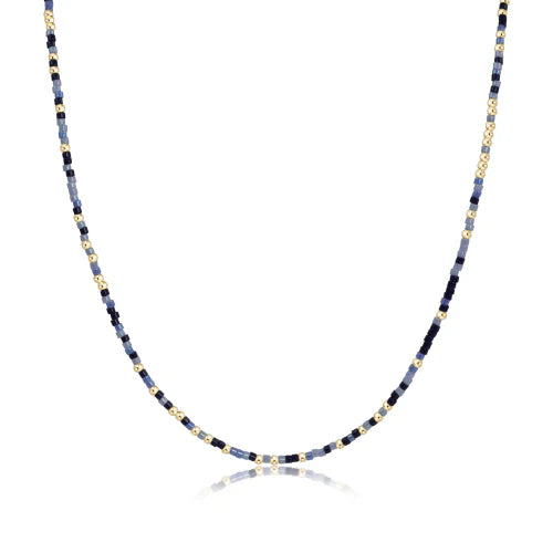 enewton 15" Choker Hope Unwritten briging' blue-ty back necklace.