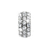 Glitter Silver Spacer Front View