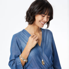 Sea Dream Pendant Necklace Model View