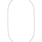 Kendra Scott Lola Chain Necklace Rhodium Metal