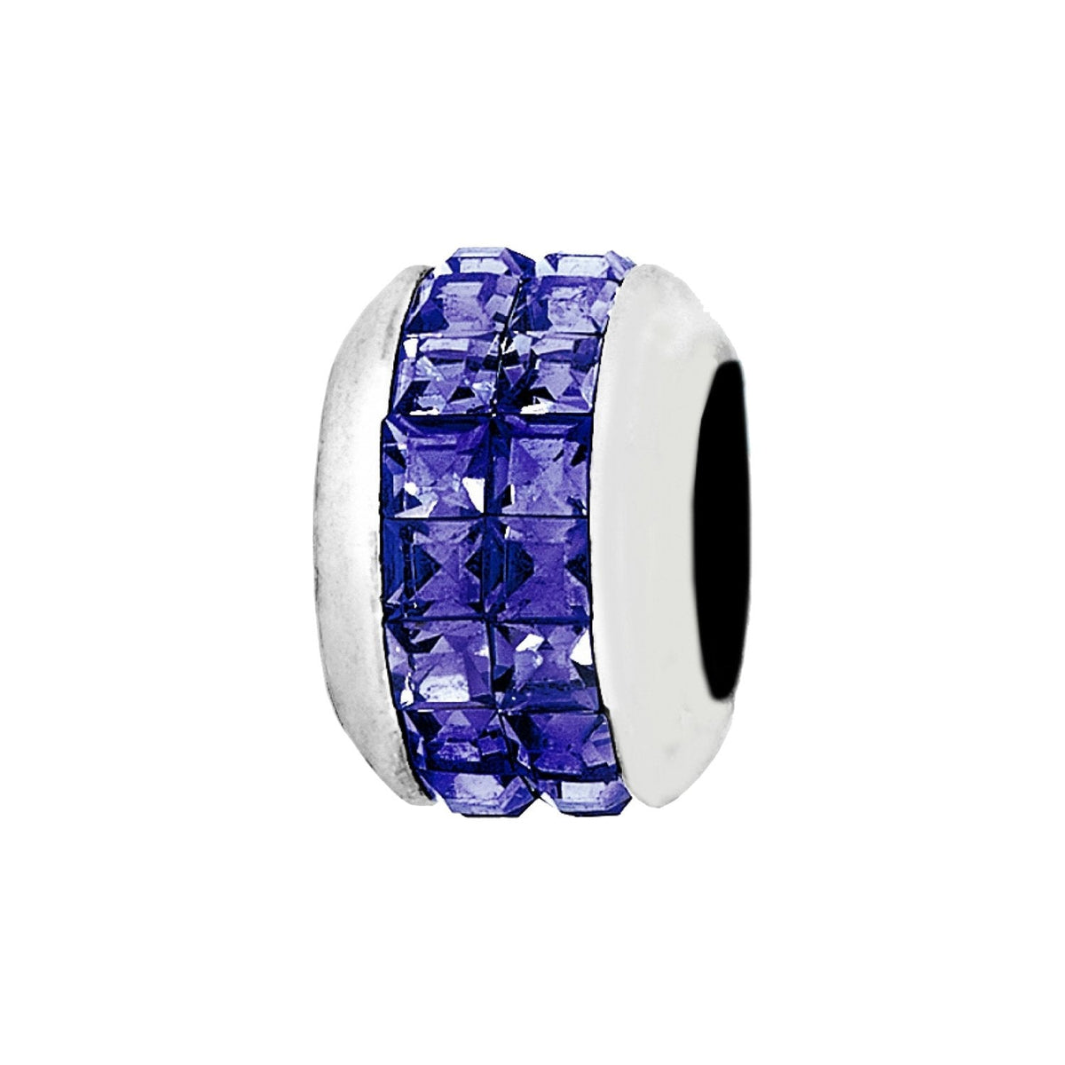 Spectrum Purple Bead Front View