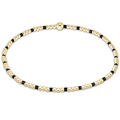 Gameday Hope Sincerity Pattern 2mm Bead Bracelet