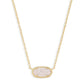 Elisa Gold - Iridescent Drusy Necklace