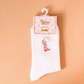 Embroidered Crew Socks