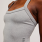 Free People All Clear Cami Solid | Heather Grey
