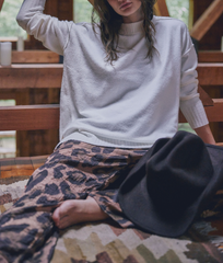 Women's leopard pants from Free People.