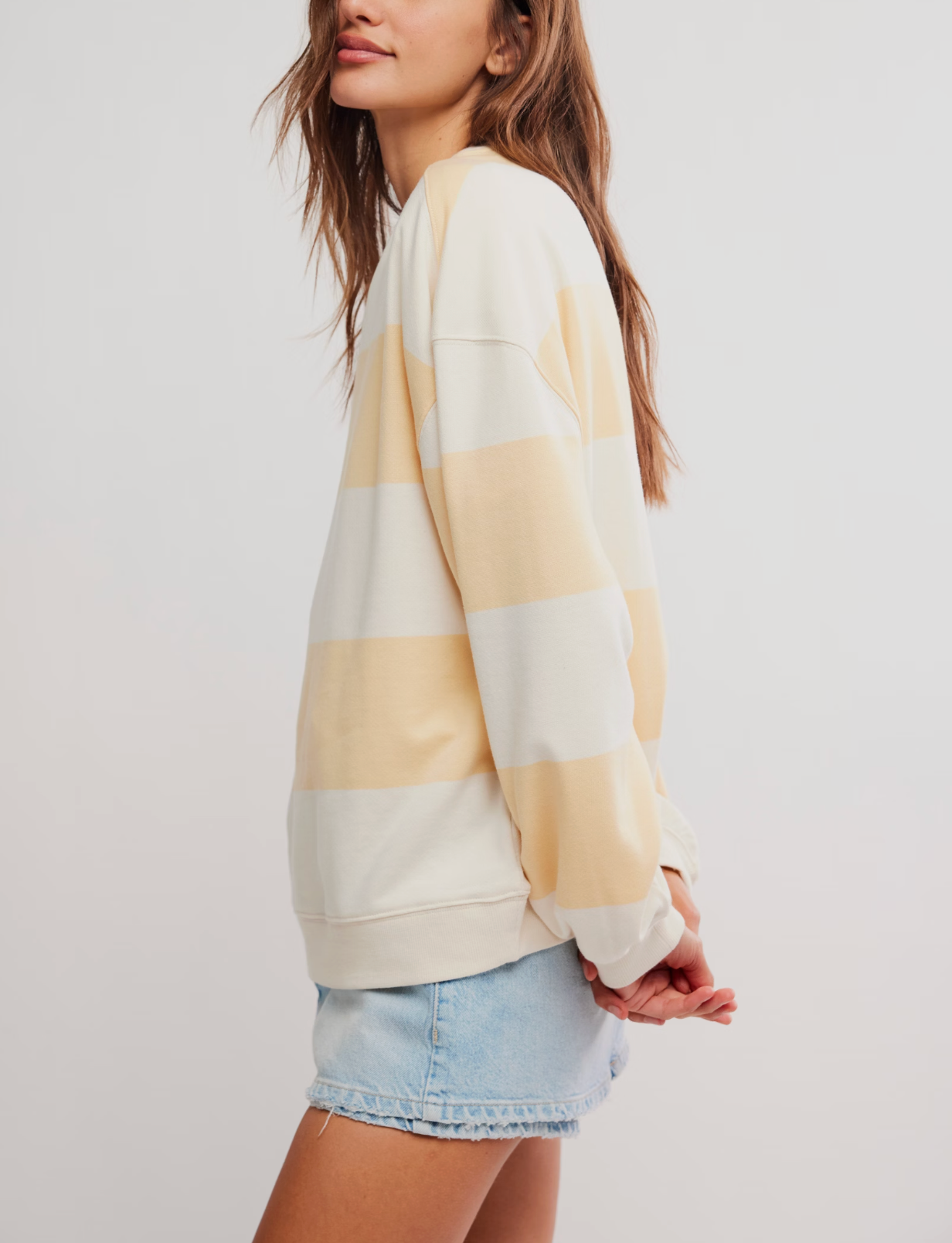 Classic Stripe Crew Wide