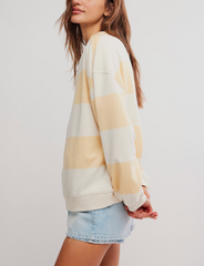Classic Stripe Crew Wide