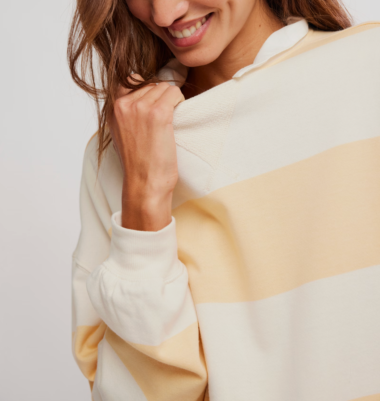 Classic Stripe Crew Wide