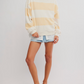 Classic Stripe Crew Wide