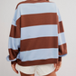 Classic Stripe Crew Wide
