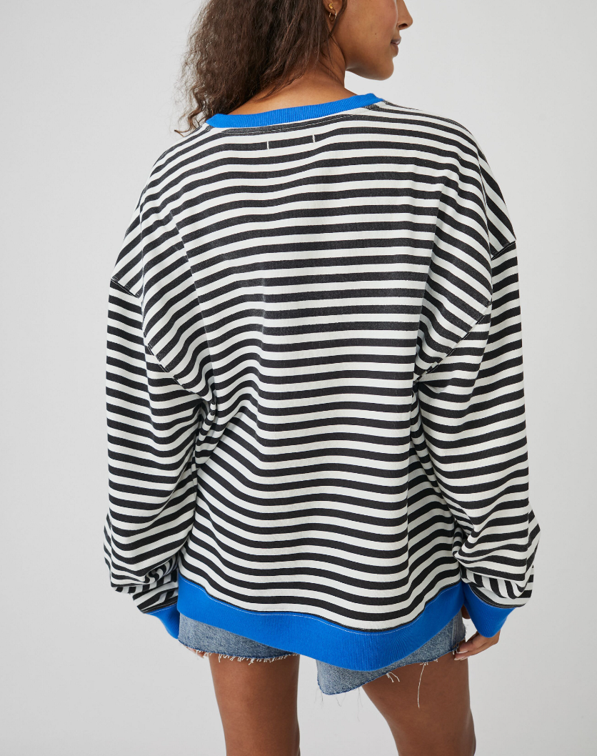 Classic Striped Crew