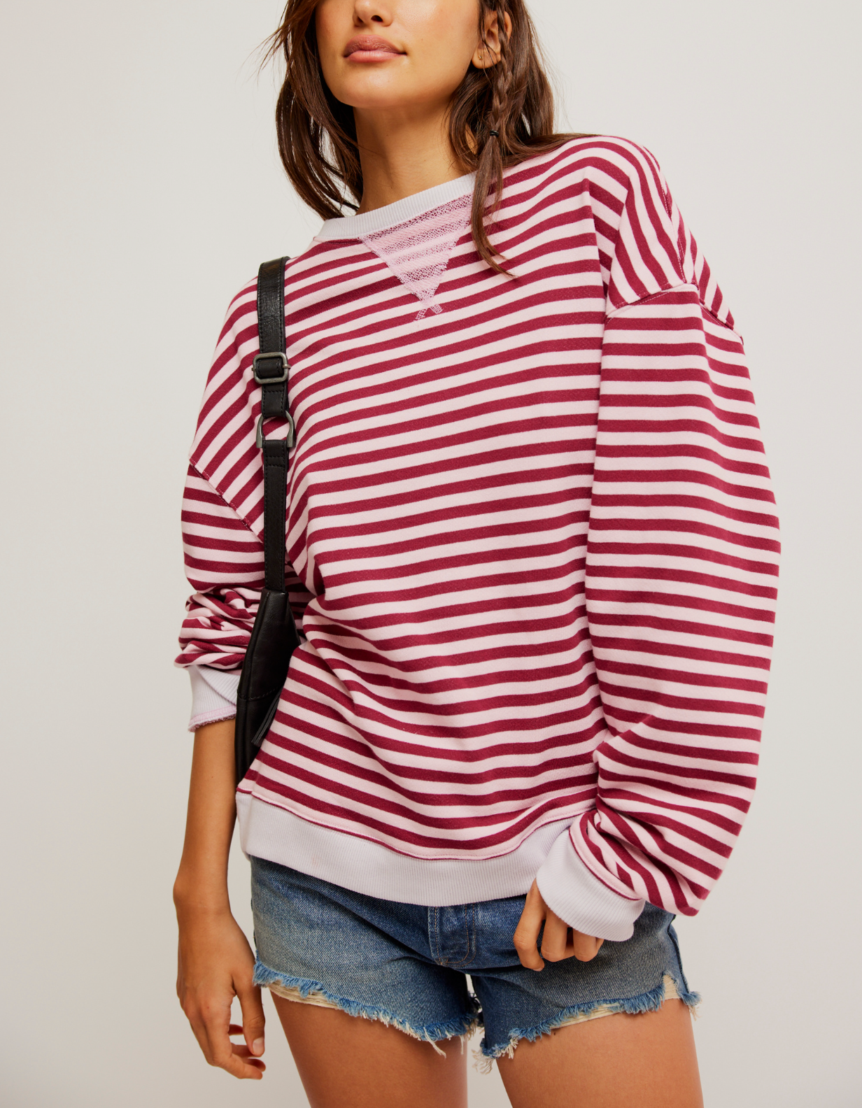 Classic Striped Crew