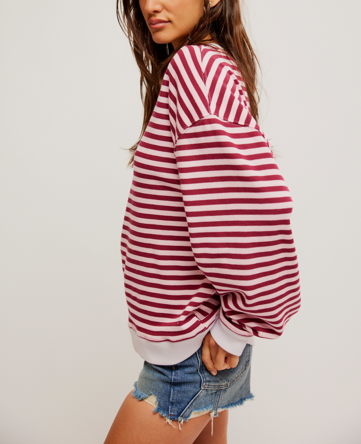 Classic Striped Crew