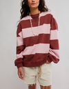 Classic Stripe Crew Wide