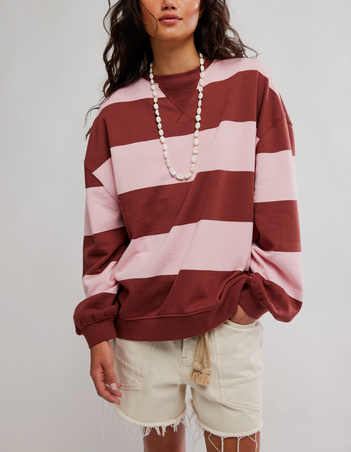 Classic Stripe Crew Wide