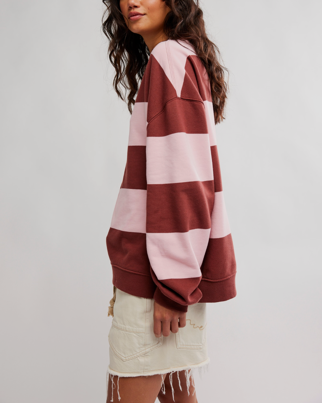 Classic Stripe Crew Wide