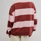 Classic Stripe Crew Wide