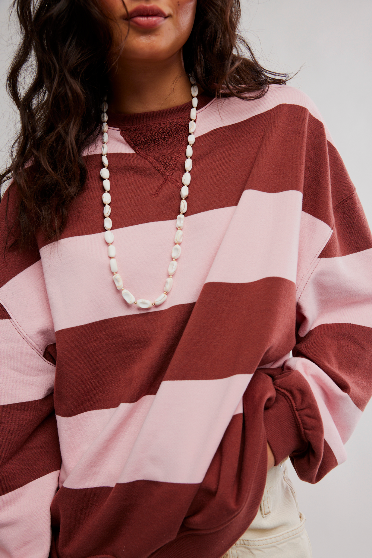 Classic Stripe Crew Wide