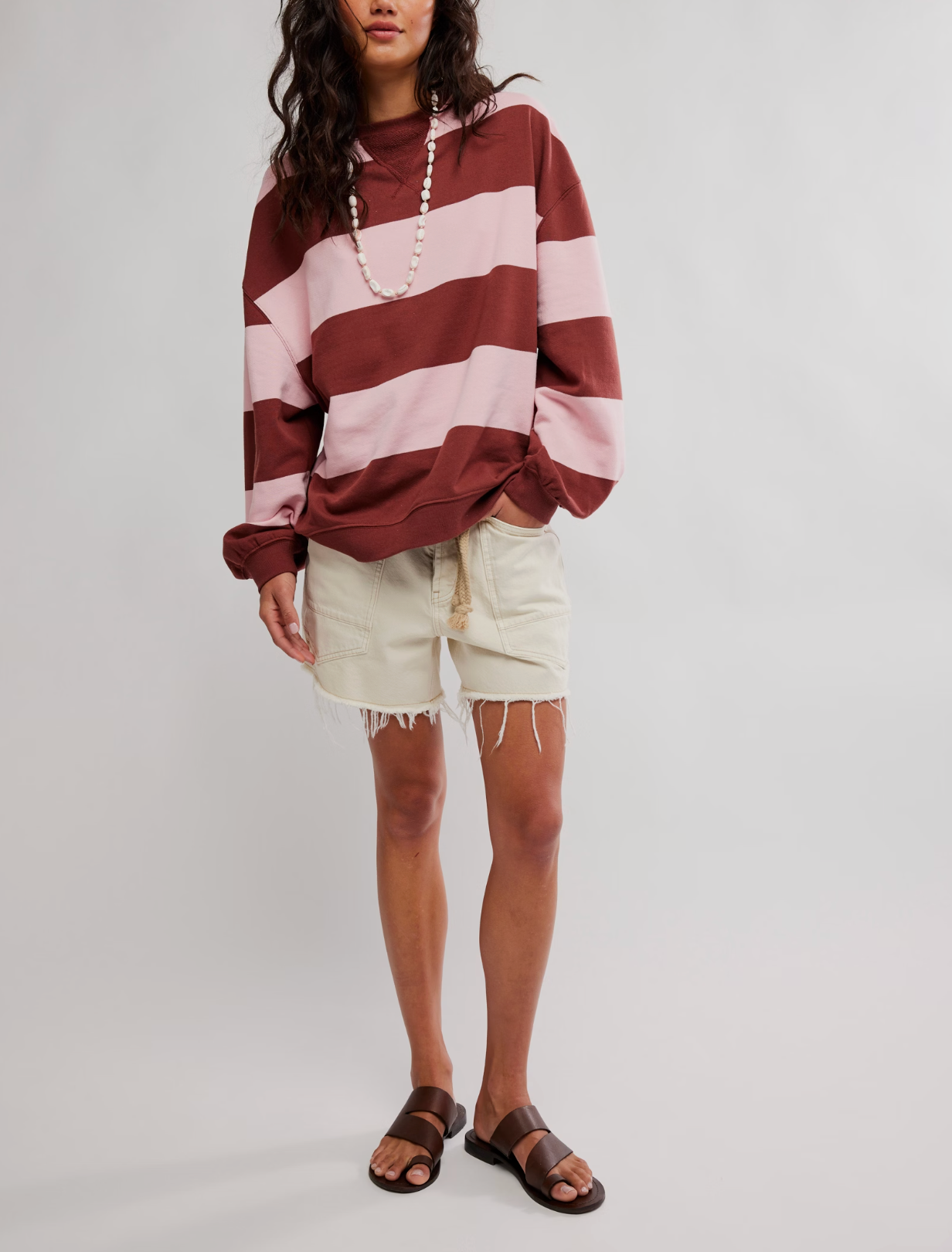 Classic Stripe Crew Wide