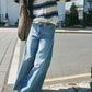 Frankie Cable Striped Pullover