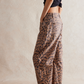 Free People brand barrel brown women's pants.