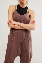 Free People Hot Shot Onesie | Mocha Latte