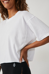 Free People Inspire Tee ISS | White